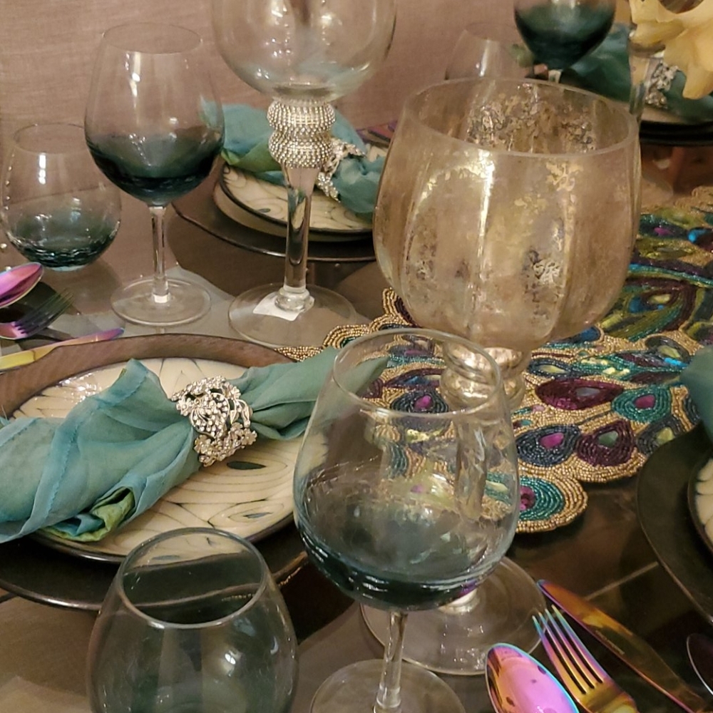 Hurricane Candle Holders - Pewter Mercury